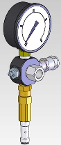 Blok compleet met inductieve sensor