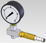tweerichtings-banjo met inductieve sensor