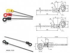 Press-fit peilstok met 1/2 dichtingen (ontluchting!)